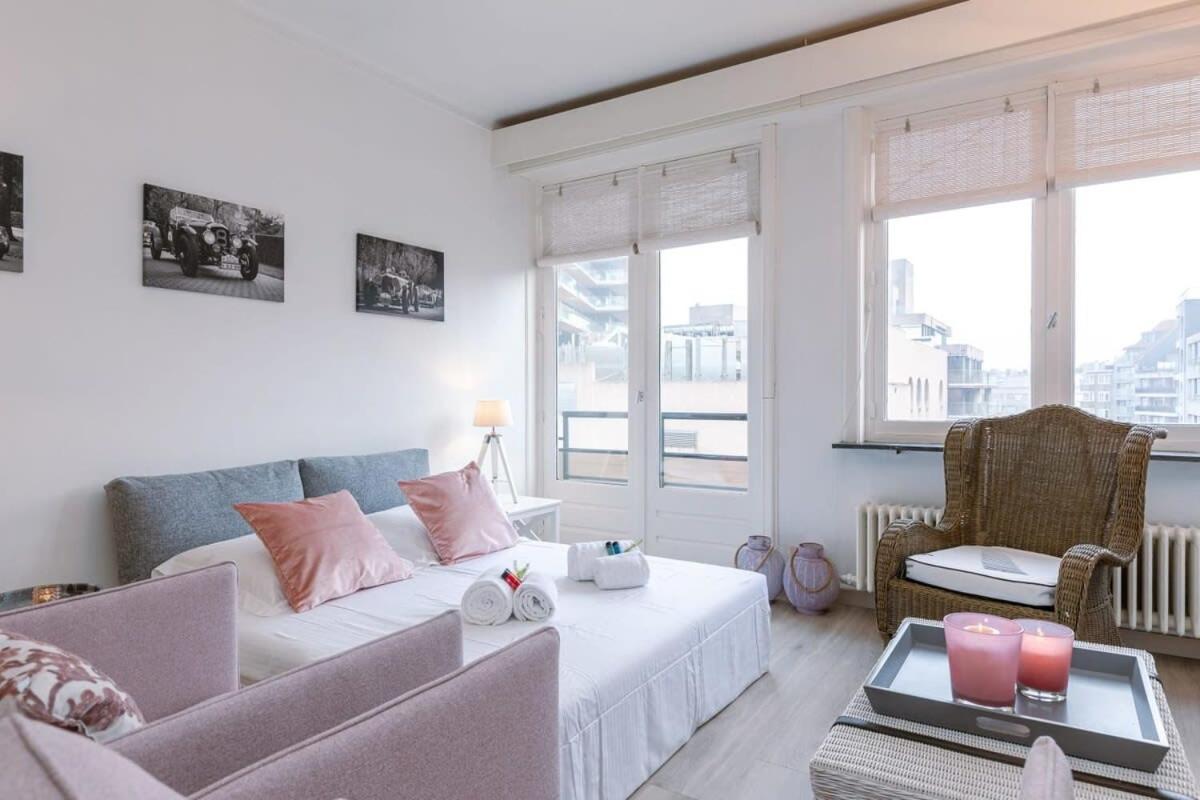 Huswell - Beautiful And Spacious Studio With Side Seaview Knokke-Heist Exterior foto